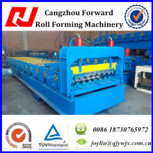 QJ-750 Metal roofing sheet making machine / iron roofing sheet rolling former machine